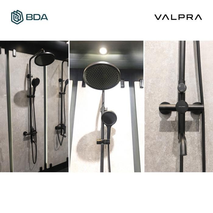 Valpra Shower Kamar Mandi Set Shower Set Tiang Shower Mandi Panas Dingin V AE 7480
