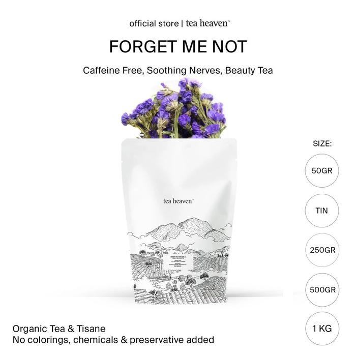 

Forget Me Not Tea 1kg Flower Tisane Teh Bunga 100gr kiloan
