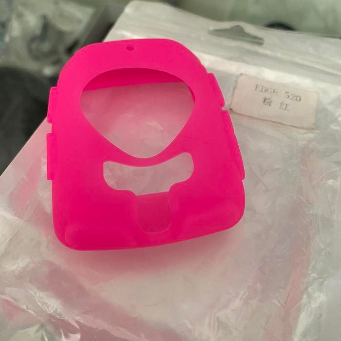 Silicon garmin edge 520 pink karet pelindung garmin edge 520