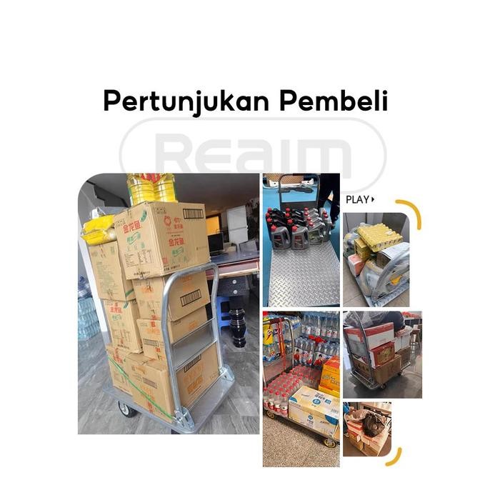 TROLI LIPAT TROLLEY HAND TRUCK MODEL TROLI BARANG / TROLLEY BARANG LIPAT HAND TRUCK MODEL BESI 600