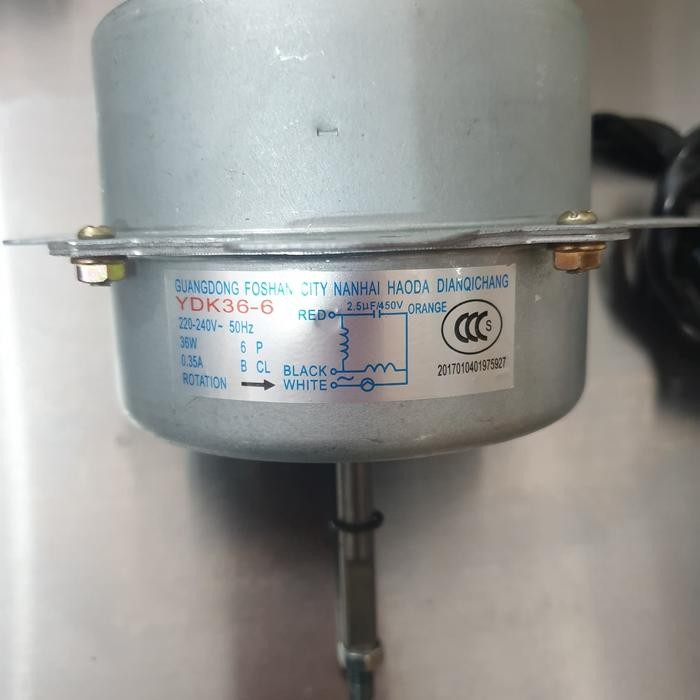 fan motor outdoor AC YDK36-6 putar kanan