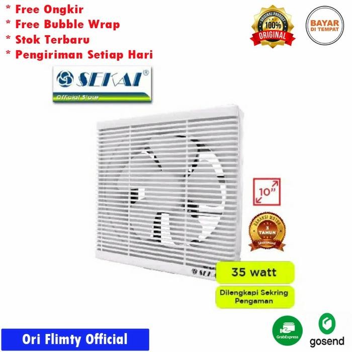 READY Kipas Angin Hexos Dinding Exhaust Fan Sekai 10 Inch