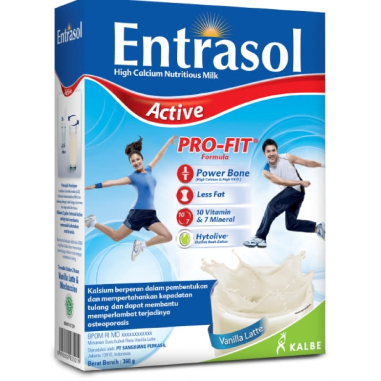

ENTRASOL ACTIVE VANILA 360 GR - RAJA SUSU