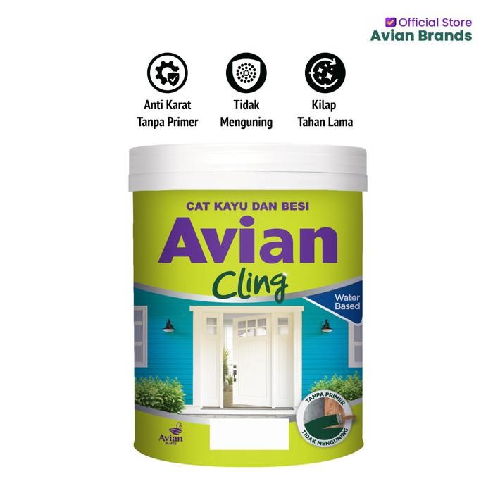 CAT KAYU BESI AVIAN CLING WATER BASED ( BAHAN DASAR AIR )