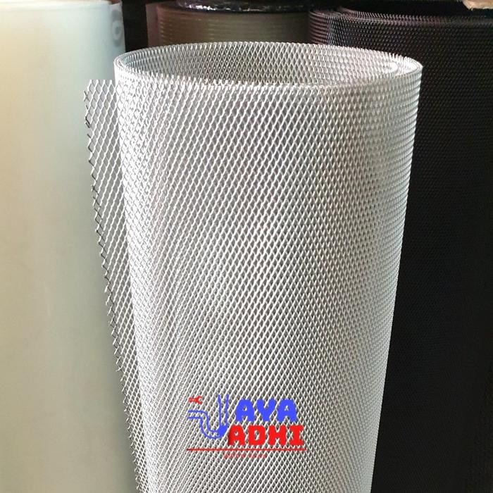 (Expert) Mesh Alumunium Kawat Nyamuk Tebal 1mm ECER PER 50cm - Kasa Parabola Serangga