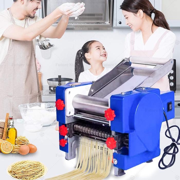 Mesin Gilingan Mie Listrik / Mesin Penggiling / Mesin Cetal Mie / Elektrik Otomatis Noodle Pasta