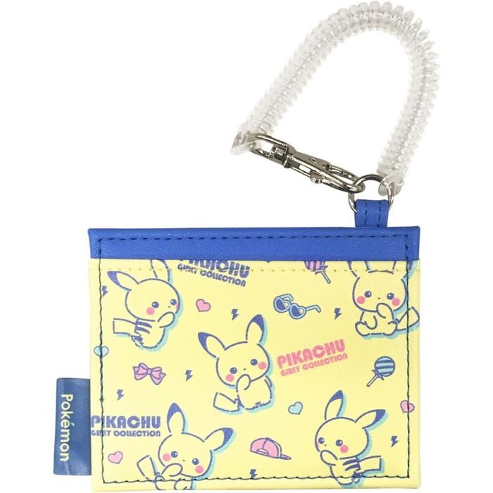 

LANYARD TEMPAT ID CARD HOLDER PIKACHU GIRLY ORI POKEMON CENTER JAPAN