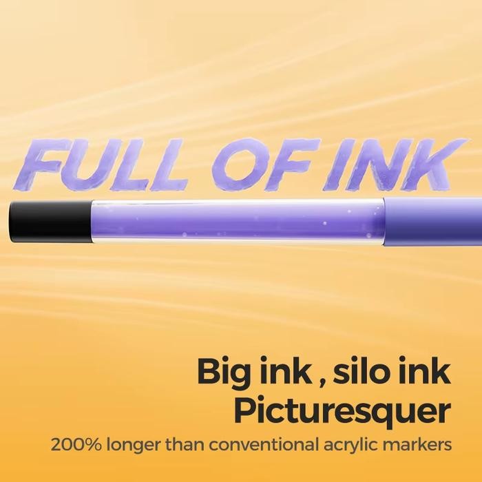 

Promo Marker Cair Akrilik Langsung 48 Warna, Untuk Lukisan Anak-Anak Dan Mahasiswa, Berbasis Air,