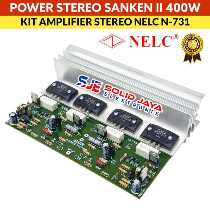 Kit Power Stereo 400W Amplifier Sanken 2 400 W Watt Sanken 2 Ampli Audio Power Ocl Stereo Amplifier