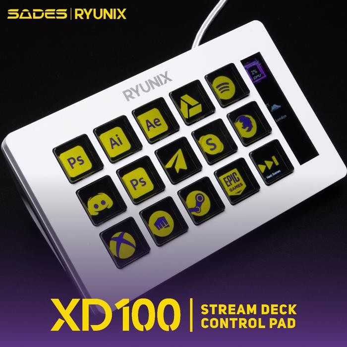 (Expert) Sades Ryunix XD100 / XD-100 Stream Deck Livestream Streamdeck