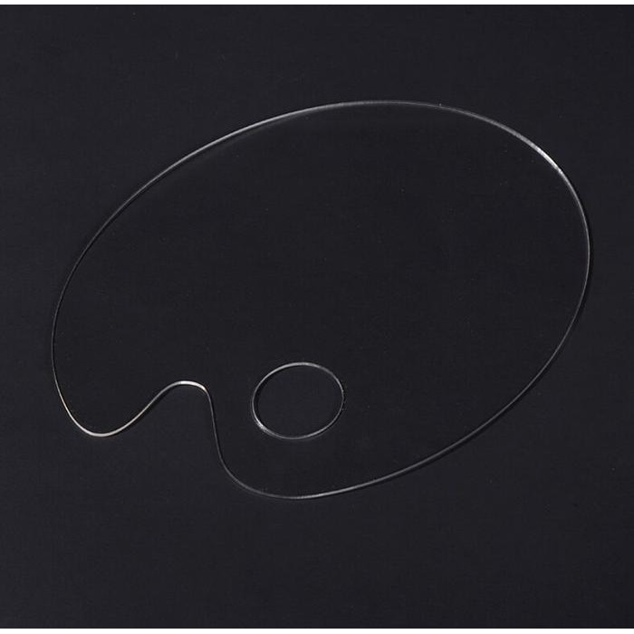 

Promo Clear Artist Palette Acrylic For Cake Painting Palet Akrilik Tbk