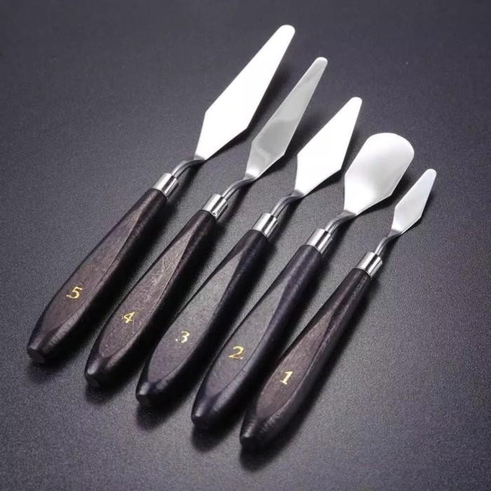 

Promo Palette Knives Set Scraper Alat Lukis Painting Spatula Stainless Berkualitas