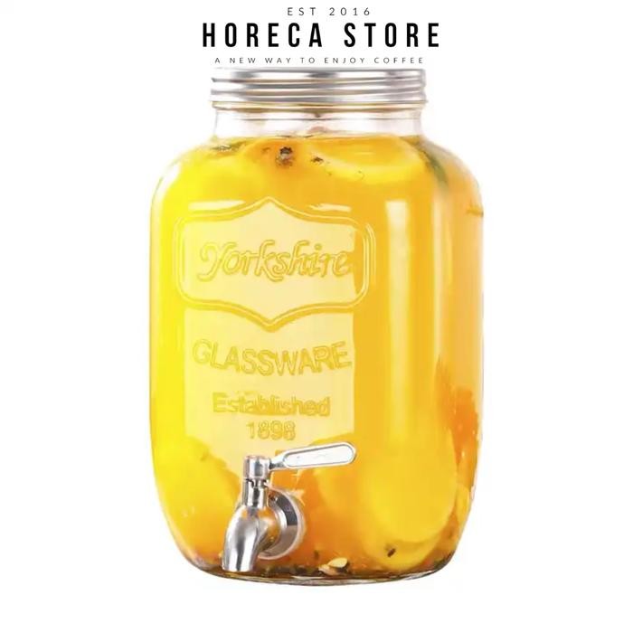 TERBARU GOSEND/GRAB ONLY INFUSED WATER DISPENSER GALON JUS KACA 8 LITER TERMURAH