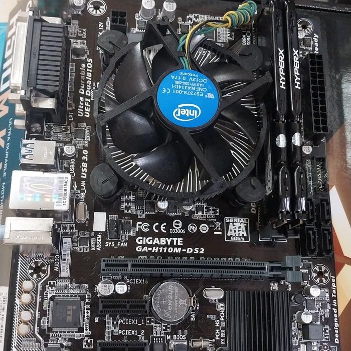 (Expert) Intel Gen7 G4560 + Mobo Gigabyte H110M DS2 + Ram 8gb DDR4 LGA 1151