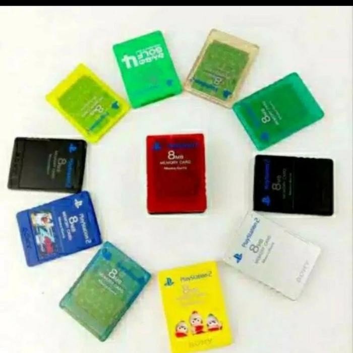 (Expert) MEMORY CARD ORIGINAL PS2 IC KAKI JAPAN