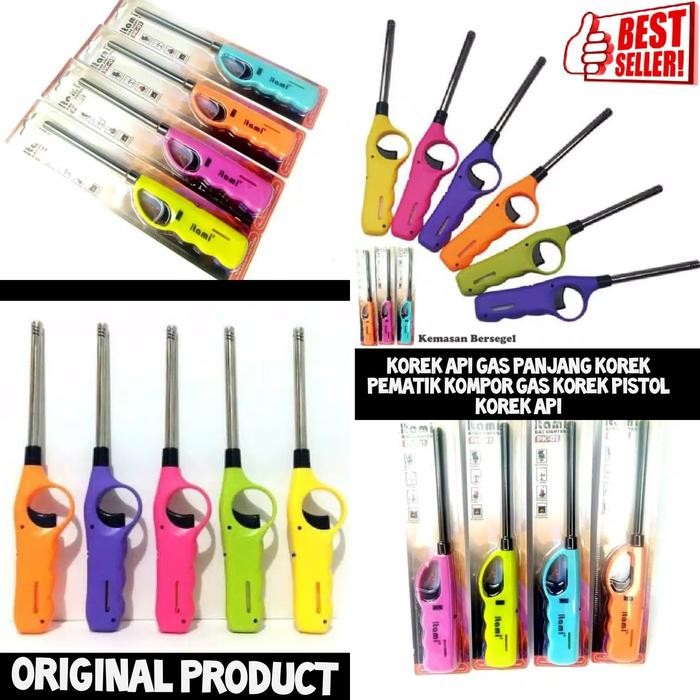 Korek Api Gas Panjang Korek Pematik Kompor Gas Korek Pistol Korek Api