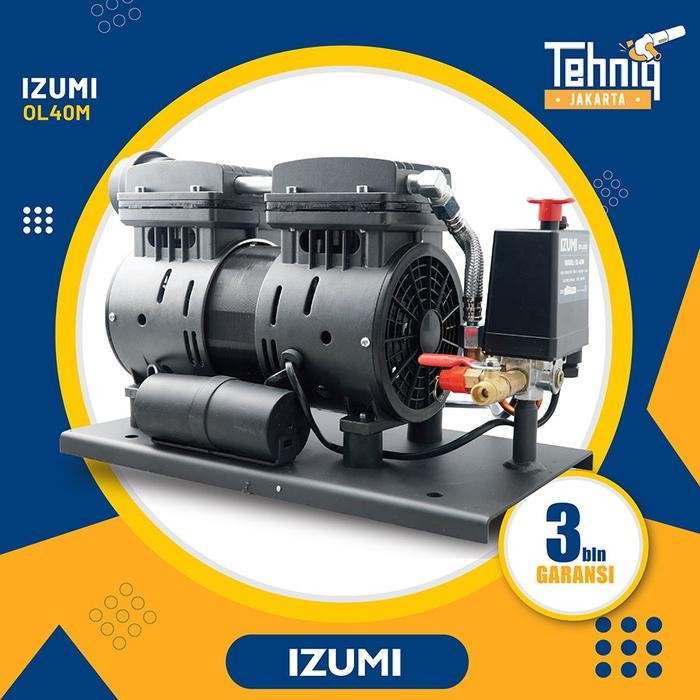 Menarik Kompresor Izumi Silent Tanpa Oli Ol-40M / Izumi Pompa Air