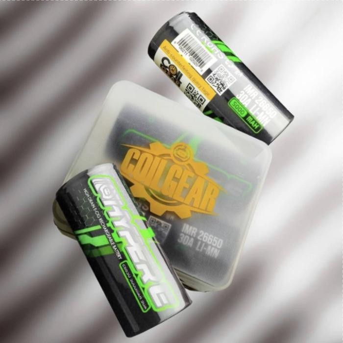 Baterai Battery Hyper E IMR 26650 5000mAh 30A Authentic By CoilGear