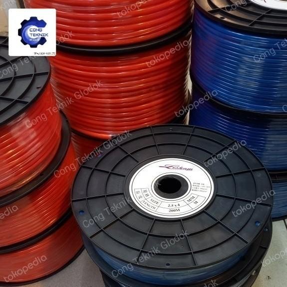 Paling Berkualitas 12 X 8 Selang Pu /Selang Angin / Selang Pneumatic / 1 Roll 100 Meter