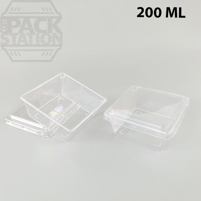 Cup Dessert Tiramisu 200ml + Tutup (isi 10) Cake cup persegi