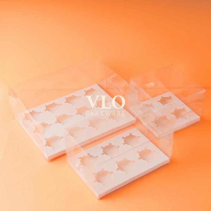 Kotak kue mika ada sekat box kue mika lucu box kue box pudding kotak cupcake