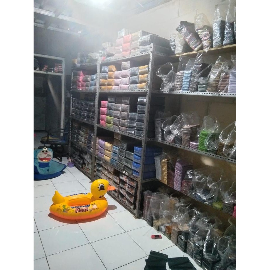 Cuci Gudang Hijab Motif Warna Orange Kerudung Segi Empat Orange Mewah Voal Muslim Square