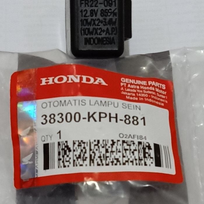 Relay Flasher Sein Kph Karisma Supra X 125 Ori Original Asli