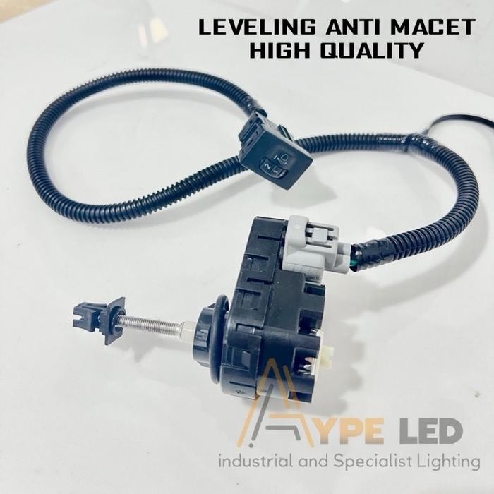 Alat Electrik Auto Leveling Plus Saklar Angka Free Pivot Anti Macet Leveling Oem Headlamp Motor