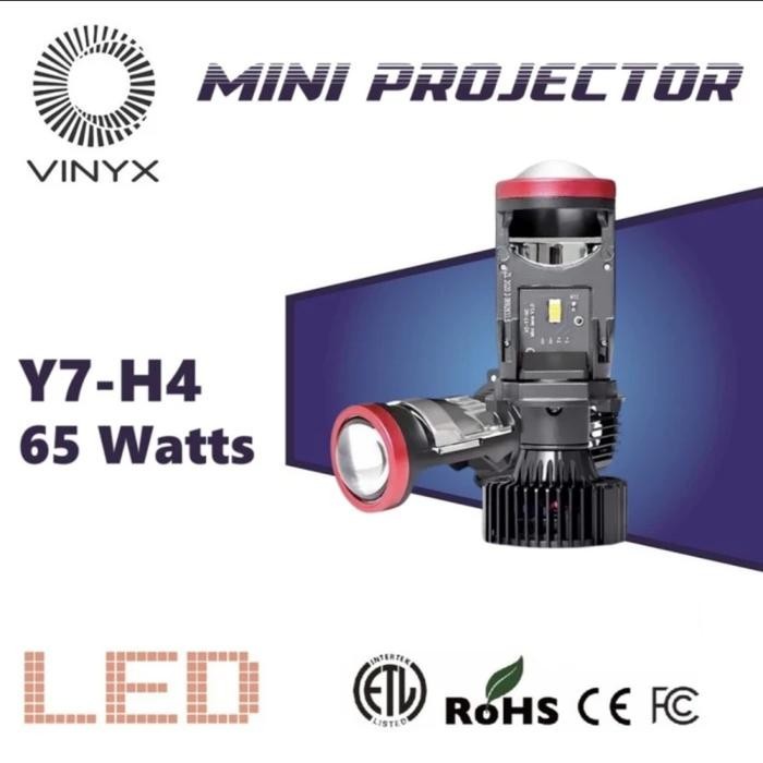 Lampu Led Mini Projector Vinyx Y7-H4 65W Y7D