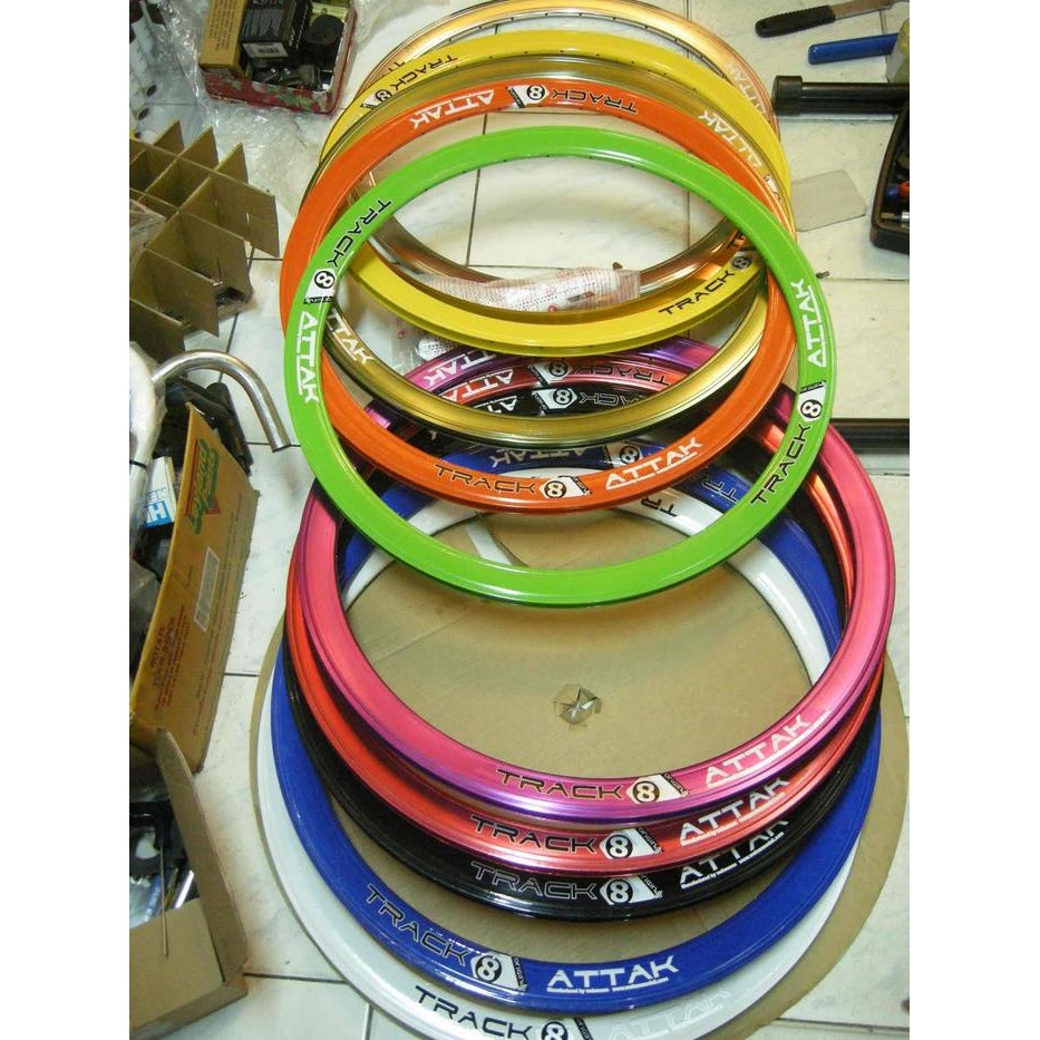 Track Attack Origin 8 Rims Origin8 700C 42Mm 32Hole Silver