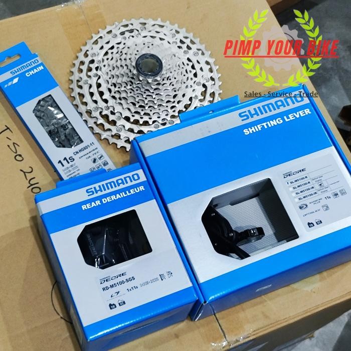 Mini Groupset Shimano Deore M5100 11 Speed 51T