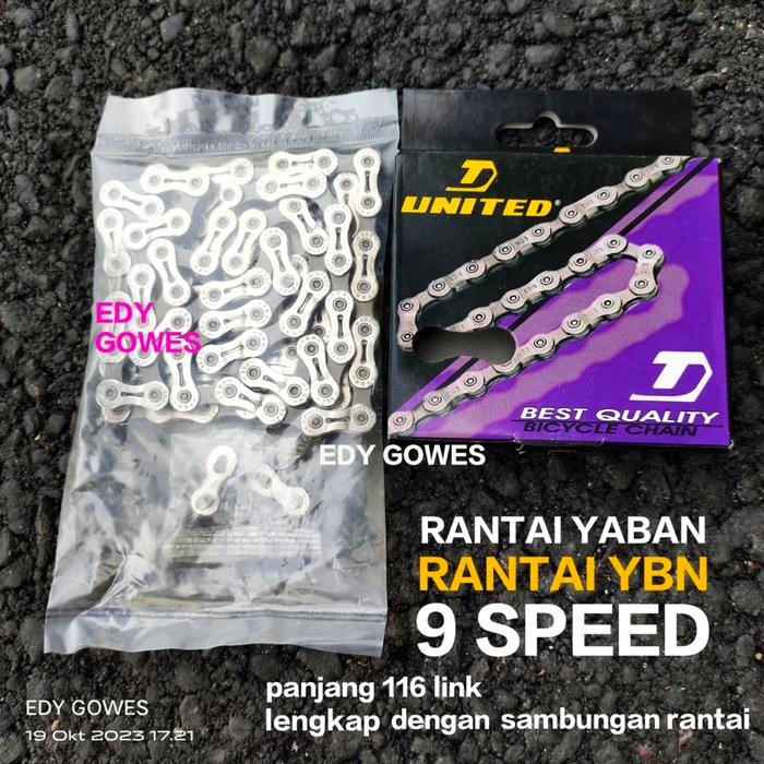 Rantai Yaban 9 Speed Rantai Ybn 9 Speed Rantai Sepeda 9 Speed