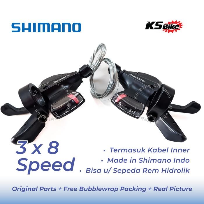 Shifter Shimano Kanan 8 Speed Operan Gigi Sepeda Gunung - Shifter Sepeda Rem Hidrolik