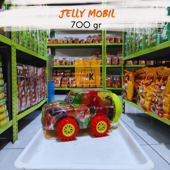 

Jelly Mobil Toples Bentuk Mobil 700 Gram - Makanan - Food