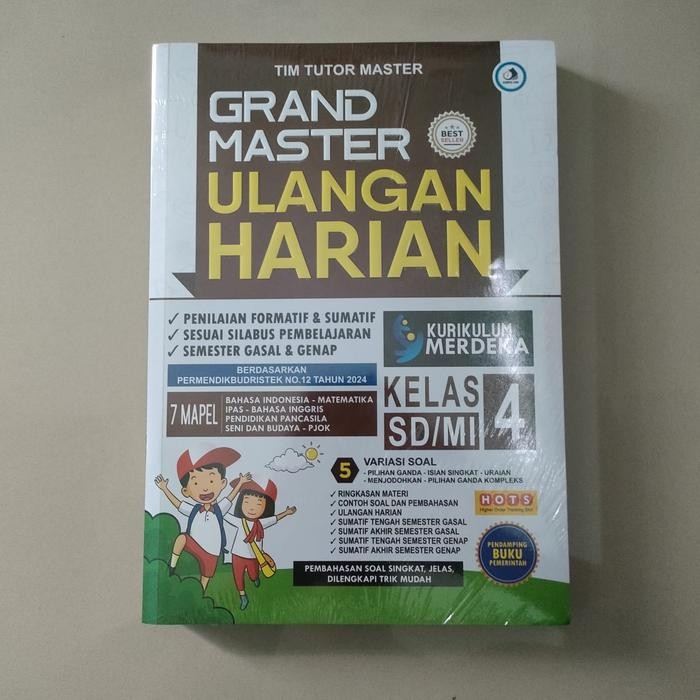 

Buku Grand Master Ulangan Harian Sd Mi Kelas 4, Tim Tutor Master Kurikulum Merdeka