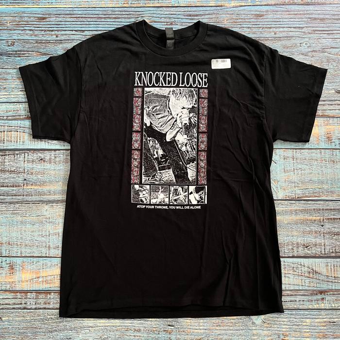 Kaos T-Shirt Band Knocked Loose - ATOP Your Throne Official Merch