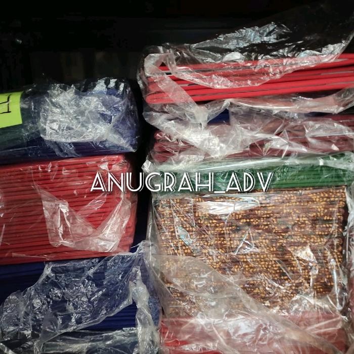 

Ready- Map Beludru Map Upacara Map Kantor Map Sekolah Polos Berkualitas - Biru