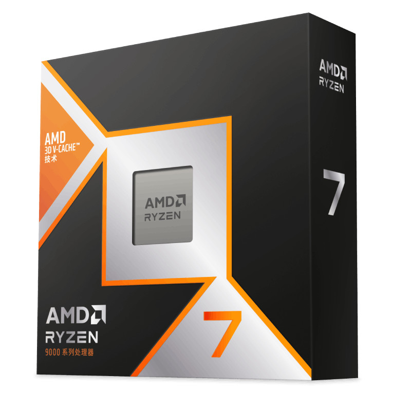 Ryzen 7 9800X3D CPU R7 9800X3D Processor for B850 B650 B650E X670E 4.7 up to 5.2GHz 8-Core 16-Thread