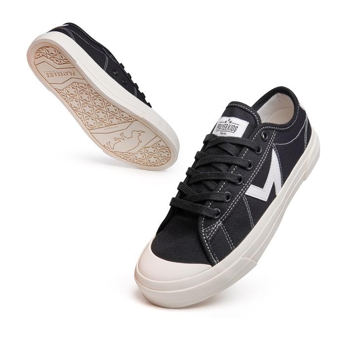 Prayer Kids - Sepatu Unisex Kecot 2 Ox Black - 100% Original Fashion