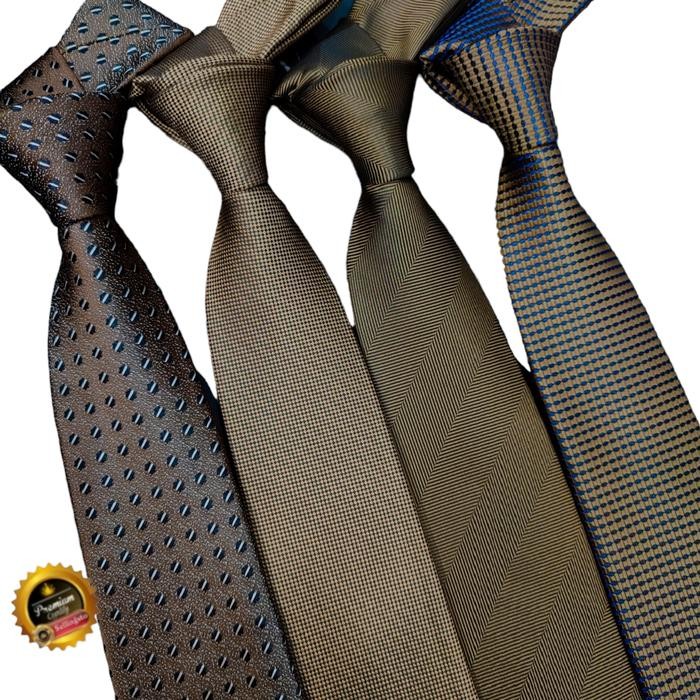 dasi coklat susu dasi kantor pria dasi coklat mewah dasi pria