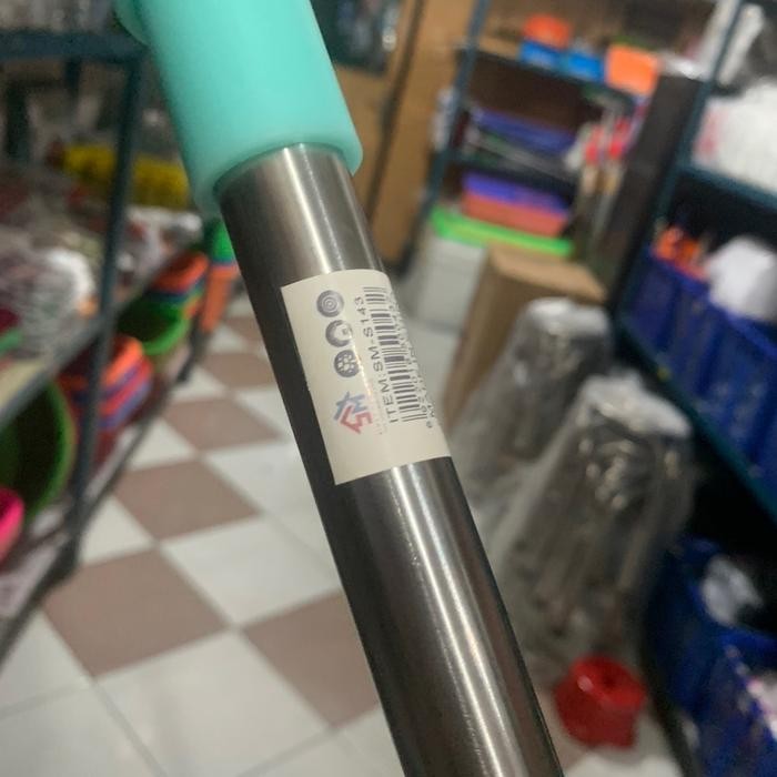 Terbaru (Paket 2 Pcs ) Sinar Tongkat Sodokan Galah Jorokan Jemuran Bisa Atur Panjang Pendek Sampai