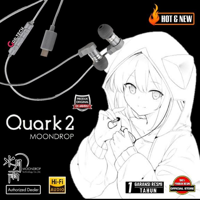 Moondrop Quark 2 / Quark2 / Quarks 2 / Quarks2 / Quark II / Quarks II Hi-Fi USB C Micro Dynamic
