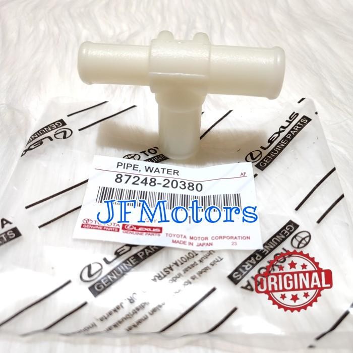 Terlaris Pipa T Radiator Bypass Sambungan Selang Heater Alphard Besar Kecil SALE