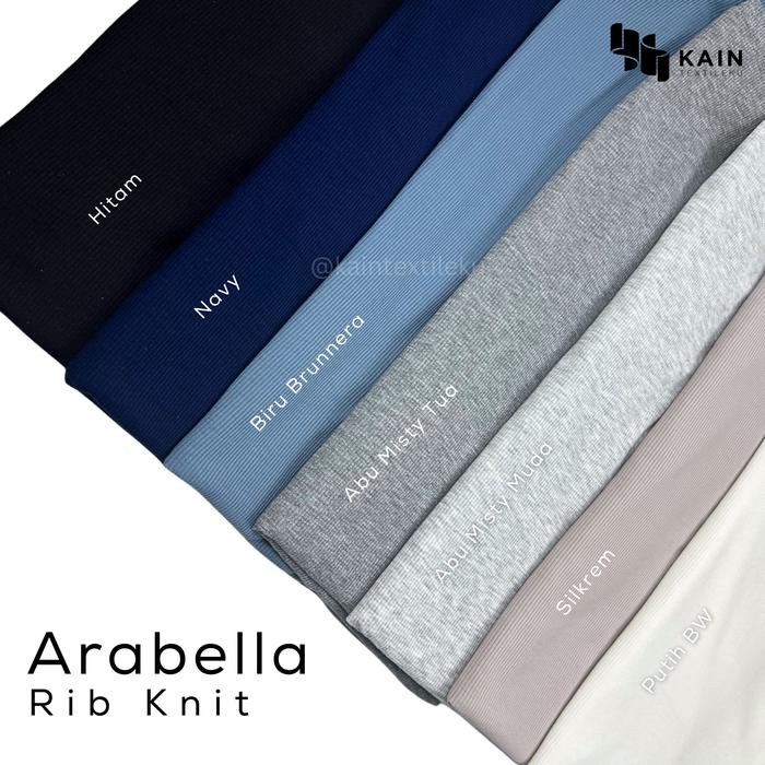 

BAHAN KAIN ARABELLA RIB KNIT PER 0,5 KG KODE 412