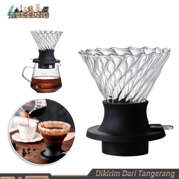 Immersion Dripper Switch V60 Immersion Dripper Glass Clever Drip Kopi #Gratisongkir