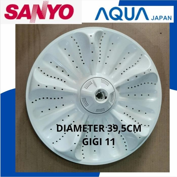Pulsator Mesin Cuci Sanyo Aqua Japan Top Loading Aqw1201678Qd Original