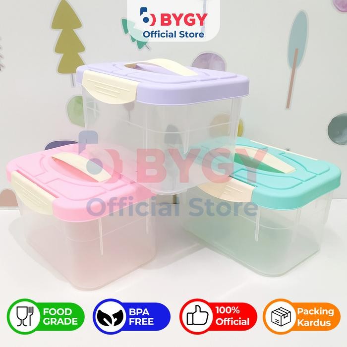 Mini Container Glory Box 2900ml / Kotak Serbaguna Goodie Bag Tempat Souvenir Ulang Tahun - BYGY