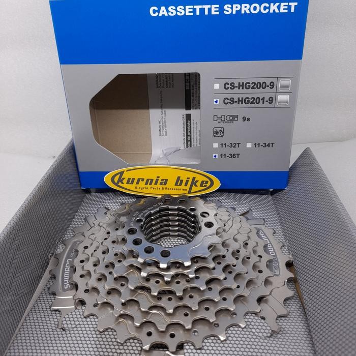 sprocket shimano 9 speed 11-36t SPAREPART SEPEDA TERMURAH