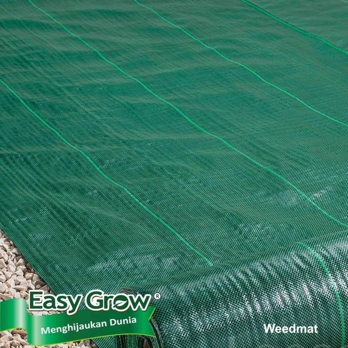 Weedmat ECERAN lebar 2 meter Warna Hijau Easy Grow