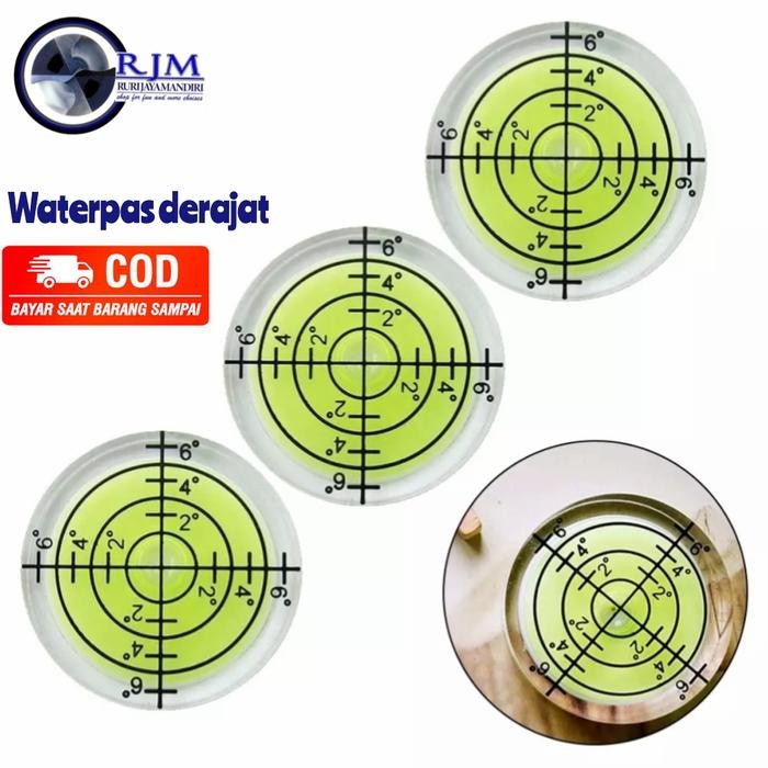 mini level waterpass mini bulat watepas derajat cocok untuk pengerjaan